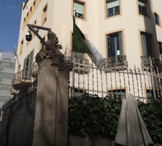 القنصلية الجزائرية في برشلونة